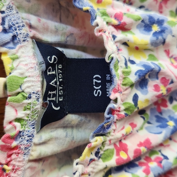 Chaps Cotton Sun Dress - Picture 2 of 6